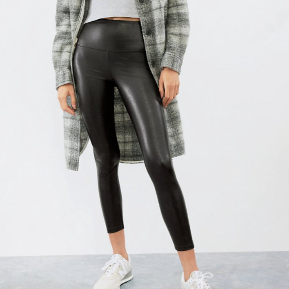 Aritzia Wilfred Free Daria Pant Leather Leggings